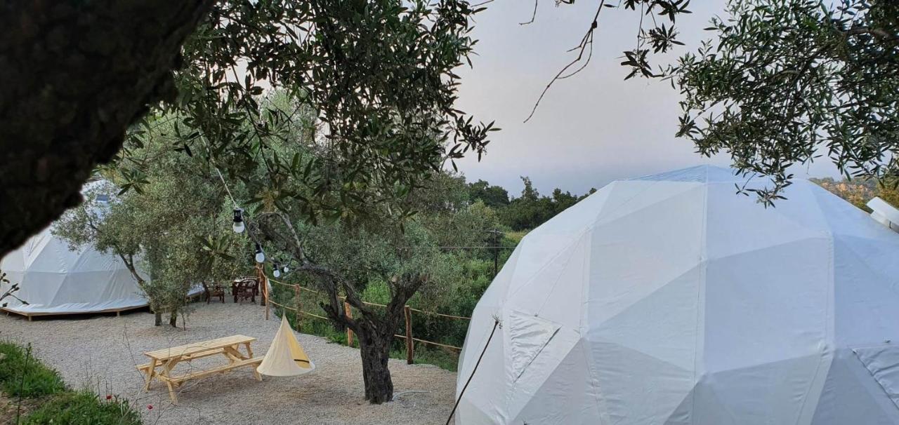 Luxury Dome Tents Ikaria Ap'Esso2 Raches  Exterior foto