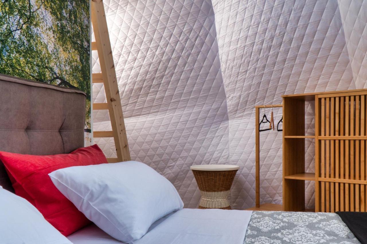 Luxury Dome Tents Ikaria Ap'Esso2 Raches  Exterior foto