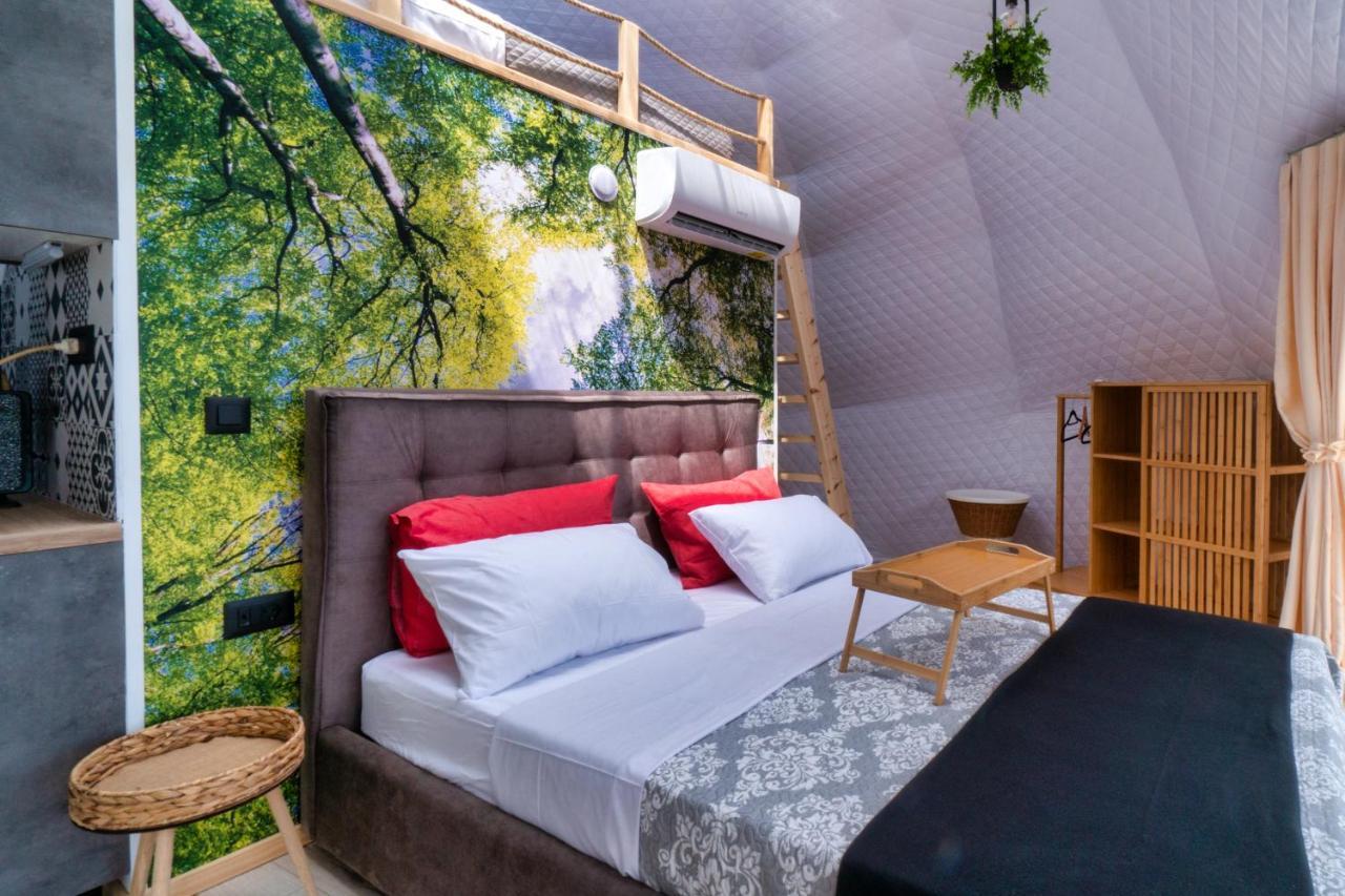 Luxury Dome Tents Ikaria Ap'Esso2 Raches  Exterior foto