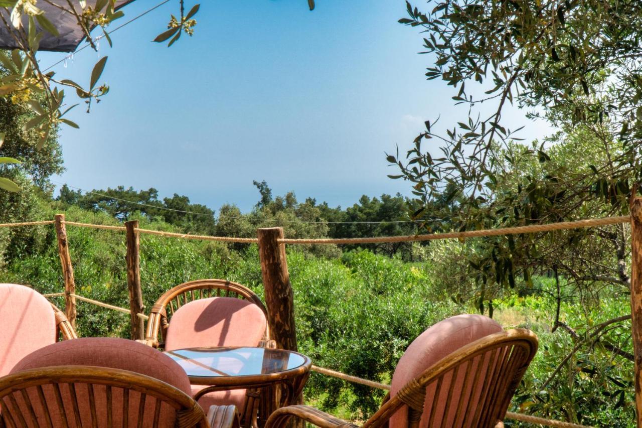 Luxury Dome Tents Ikaria Ap'Esso2 Raches  Exterior foto