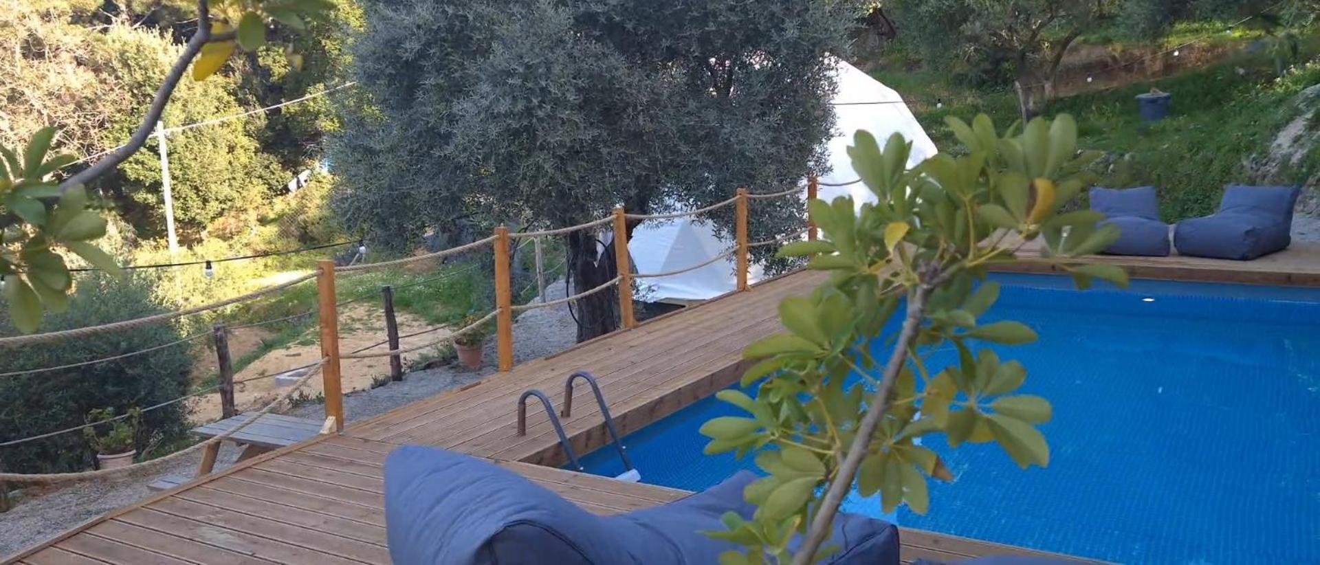 Luxury Dome Tents Ikaria Ap'Esso2 Raches  Exterior foto